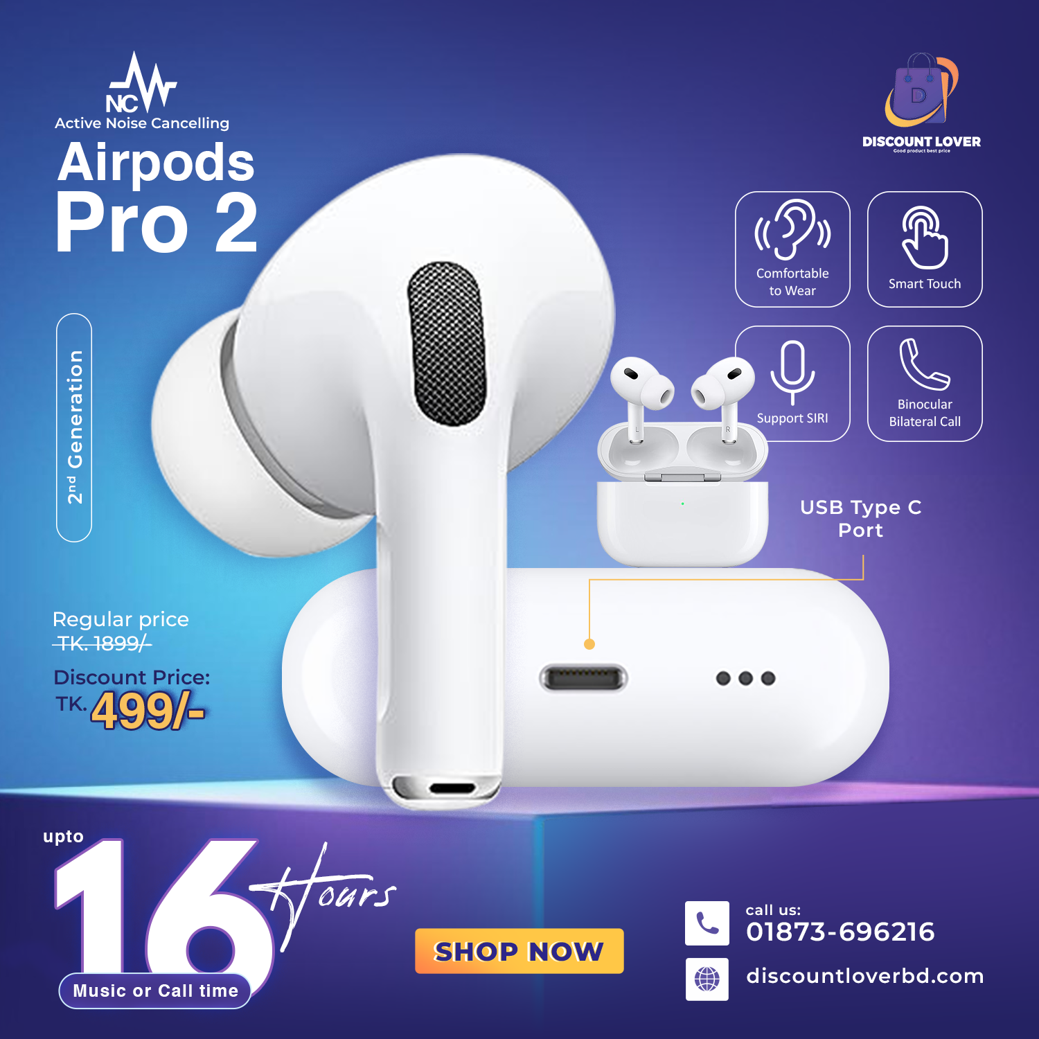 Discount Lover  Airpods Pro 2nd Generation